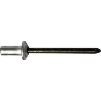 Nýt Al/St 4,0 x 9,5 PH těsnící fasty trhací nýt hliník/ocel s plochou hlavou