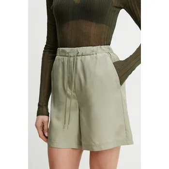 Dámské kraťasy Hedvábné šortky Marella BORBONA 2513141025 zelená 91X, vel. 38