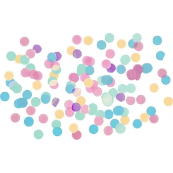 Konfeta Amscan Papírové narozeninové konfety - Pastel 15 g