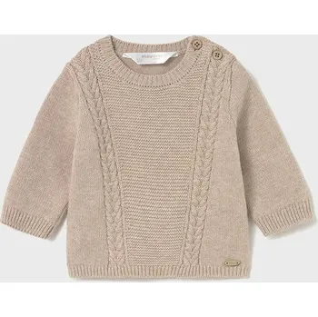 Dětská móda Kojenecký svetr Mayoral Newborn 2334.1L.Newborn.9BYA béžová 12X, vel. 70
