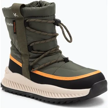 Dívčí sněhule Dětské sněhule Kimberfeel Mikado khaki