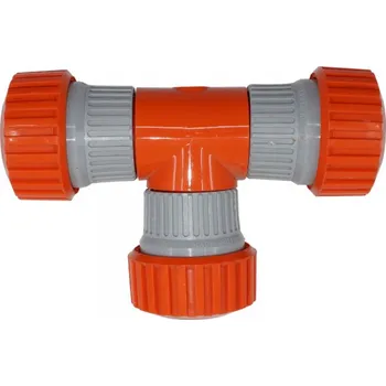 Hadicová spojka Hadicová rozbočka ve tvaru T-kus s 3x3/4" hadicovou spojkou SIROFLEX