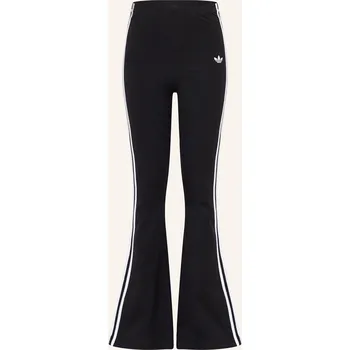 Dámské legíny Adidas Originals Dívčí Legíny Flared, černá / bílá, 170