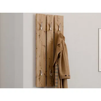 Šatní skříň Šatní panel na zeď Panelo, dub artisan