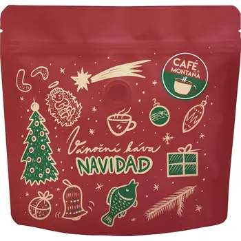 Nealkoholický nápoj Café Montaña Navidad vánoční zrnková káva 250 g