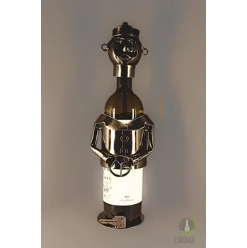 Stojan na víno Kovový stojan - Šofér