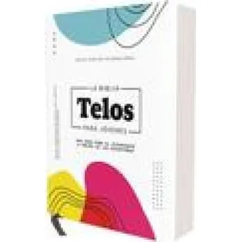 Beletrie pro dospělé NVI, La Biblia Telos para Jovenes, Texto revisado 2022, Tapa dura, Comfort Print (Onehope)(Pevná)