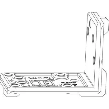 Okno MACO vrtací šablona pro rohová/nůžková ložiska POWER hloubka falcu 24 mm pravá