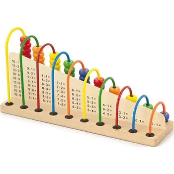 Dřevěná hračka Dětské dřevěné počítadlo Viga