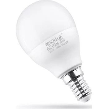 Žárovka Teplá bílá LED žárovka E14, 7,5 W – Sollux ID_1826520