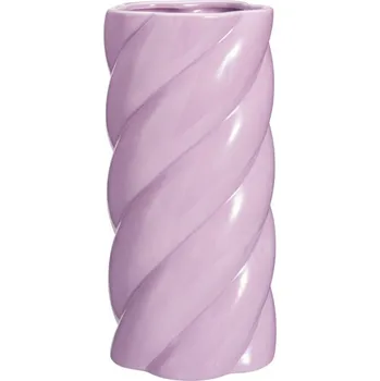 Váza Home Styling Collection Keramická váza fialová, Ø 12,5 x 25 cm