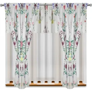 Záclona Fliying Záclona se závěsem Adina bílá, 400x160 cm