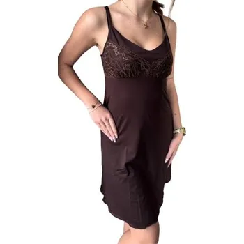 Dámská košilka Follia CHLOÉ čokoládová hnědá S