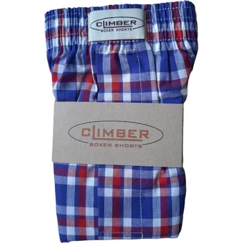 Trenýrky Climber 3100-MOD5 modré pánské popelínové trenýrky Barva: modrá, Velikost: M