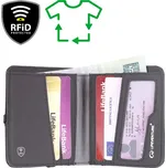Lifeventure RFiD Compact Wallet Recycled - peněženka Barva: Grey