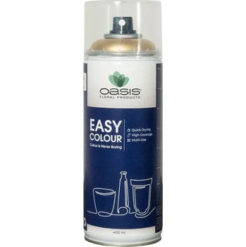 Barva ve spreji Easy Colour univerzální spray - zlatá Metalic