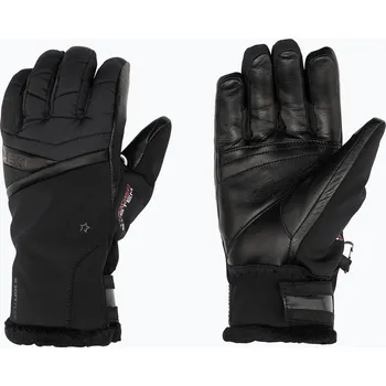 Chránič rukou Dámské lyžařské rukavice LEKI Snowfox 3D černé
