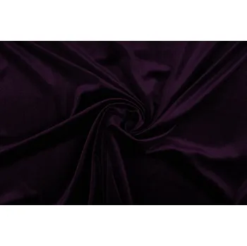 Samet velvet tmavě fialový