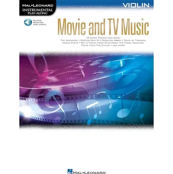 Movie and TV Music for Violin + audio