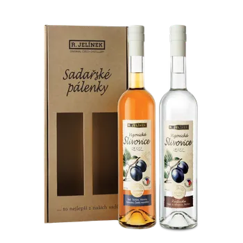 Pálenka R. JELÍNEK Dárkové balení Vizovické slivovice 2022