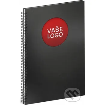 Kalendář Notes Twin černý/červený - Presco Group Presco Group