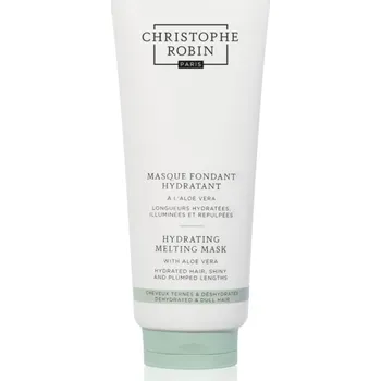 Vlasová regenerace Christophe Robin Hydrating Melting Mask with Aloe Vera hydratační maska pro suché vlasy 200 ml