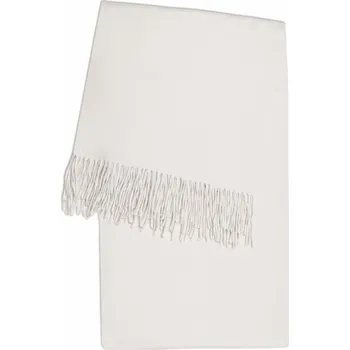 Šála Pashmii Velká 100% kašmírová šála PEARL, barva taupe, s třásněmi