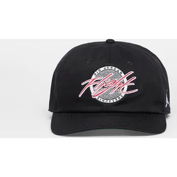 Pokrývka hlavy Kšiltovka Jordan Flight Pro Unstructured Flat Bill Cap Black/ Kelly Green/ White S/M