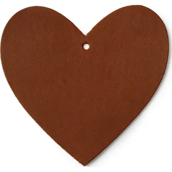 Vánoční ozdoba Arwel Hnědá vánoční ozdoba srdce 619-1212-41