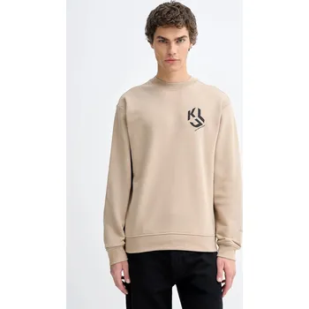 Dámská mikina Mikina Karl Lagerfeld Jeans B1M20050 béžová 08X, vel. XL