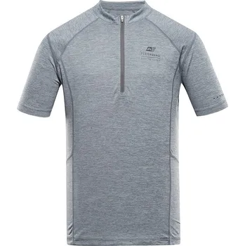 Pánské oblečení Pánské rychleschnoucí triko ALPINE PRO GERET smoked pearl - S