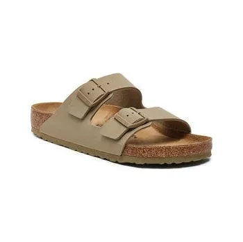 Dámské žabky Birkenstock Nazouváky Arizona Birko-Flor 1027704 Khaki 42