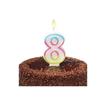 Svíčka Herlitz Svíčka ve tvaru 8