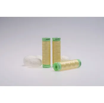 Nit Hedvábná nit, 50m, žlutá 0114, sartor.cz