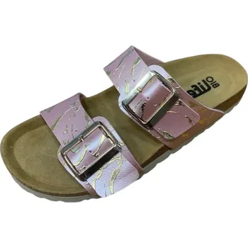 Dámské pantofle Bio Life Pisa dámské zdravotní pantofle rose vzor Barva: Růžová, Velikost: 38