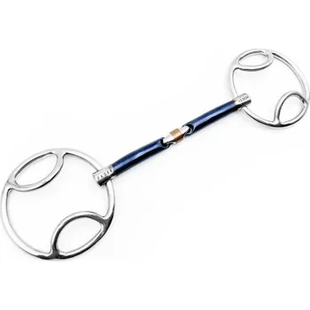 Udidlo pro koně Udidlo beval dvakrát lomené Sweet Iron John Fager 11,5 cm