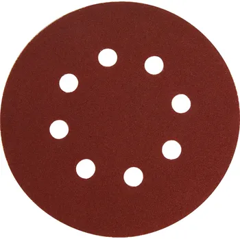 Příslušenství k nářadí papíry brusné výsek, suchý zip, bal. 10ks, 125mm, P40