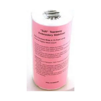 Texi Jemný trhací vyšívací podkladový materiál, bílý 30cm x 22m