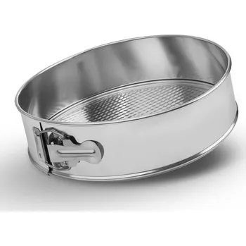 Nádoba na pečení Orion Kulatá dortová pocínovaná forma 122286 24 cm stříbrná