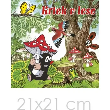 omalovánky Omalovánka 21x21cm Akim - Krtek v lese