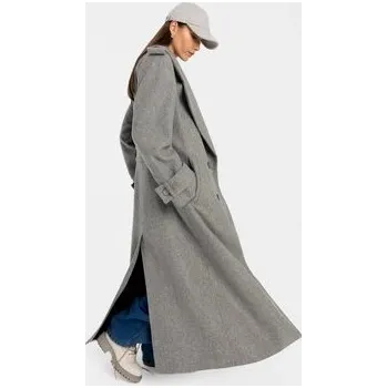 Pánský zimní kabát MANDRAGORA Marove Šedá Slim Fit OS