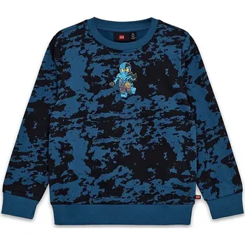 Chlapecká mikina Dětská bavlněná mikina Lego LWSCOUT 603 12011328 modrá 55X, vel. 92