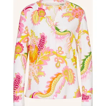 Dámská halenka Herzens Dámská Hedvábná Halenka, bílá / růžová / žlutá, 40