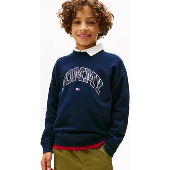 Chlapecká mikina Dětská mikina Tommy Hilfiger KB0KB09899.128.176.9BYA námořnická modř 59X, vel. 176