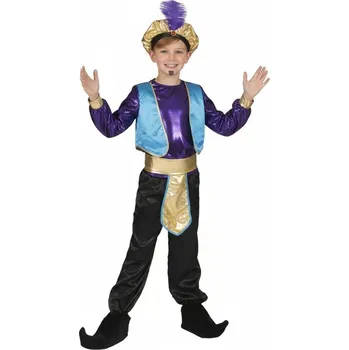 Karnevalový kostým Dětský kostým Sultán Šejk 140