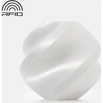 3D tisk Bambu Lab filament PLA Silk+, 1kg with spool | White