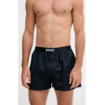 Pánské oblečení Bavlněné boxerky BOSS 2P Boxer Shorts EW 2-pack 50535781 námořnická modř 59C, vel. S
