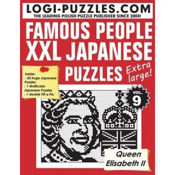 Kniha XXL Japanese Puzzles: Famous people (Logi Puzzles,Andrzej Baran,Joanna Diez)(Brožovaná)
