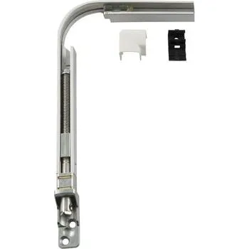 Okno HAUTAU FL190 úhlová vřetenová převodovka 201 E ohýbací krycí víčko bílé, levé