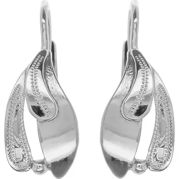 Náušnice Argento 66483 Stříbrné náušnice - s ručním gravírem